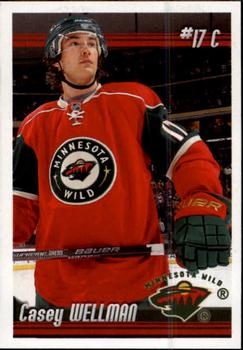 2010-11 Panini Stickers #350 Casey Wellman Front