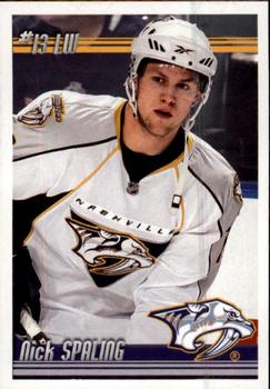 2010-11 Panini Stickers #353 Nick Spaling Front