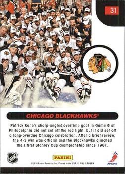 2010-11 Score #31 Hawks Capture First Cup in 49 Years Back