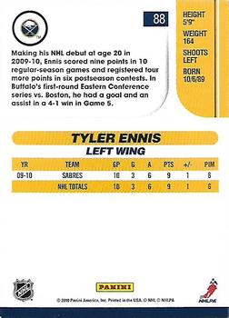 2010-11 Score #88 Tyler Ennis  Back