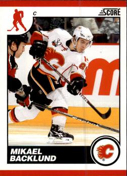 2010-11 Score #104 Mikael Backlund  Front