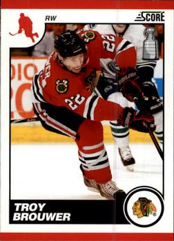 2010-11 Score #131 Troy Brouwer  Front