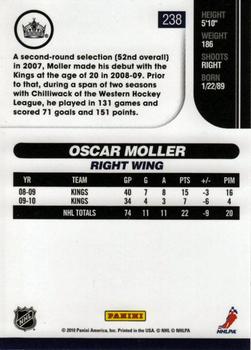 2010-11 Score #238 Oscar Moller  Back