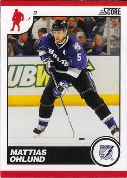 2010-11 Score #436 Mattias Ohlund  Front