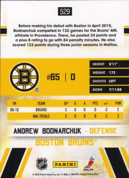 2010-11 Score #529 Andrew Bodnarchuk  Back