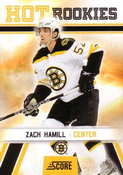 2010-11 Score #539 Zach Hamill  Front