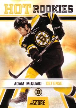 2010-11 Score #549 Adam McQuaid  Front