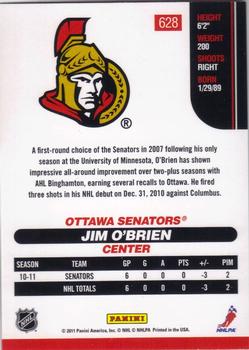 2010-11 Score #628 Jim O'Brien Back