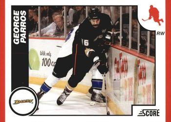 2010-11 Score - Glossy #40 George Parros  Front