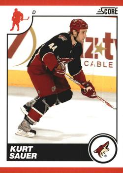 2010-11 Score - Glossy #376 Kurt Sauer  Front