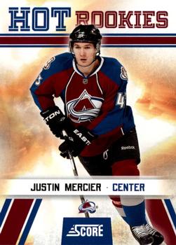 2010-11 Score - Glossy #508 Justin Mercier  Front