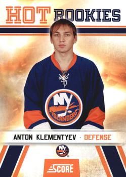 2010-11 Score - Glossy #524 Anton Klementyev  Front