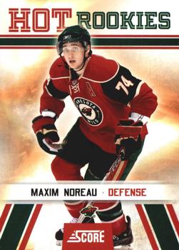 2010-11 Score - Glossy #536 Maxim Noreau  Front