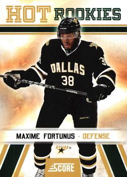 2010-11 Score - Glossy #548 Maxime Fortunus  Front