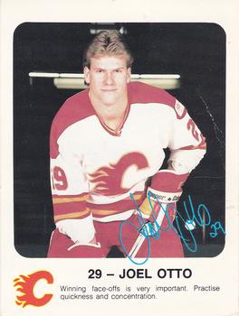 1986-87 Red Rooster Calgary Flames #NNO Joel Otto Front