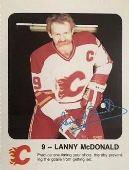 1986-87 Red Rooster Calgary Flames #NNO Lanny McDonald Front