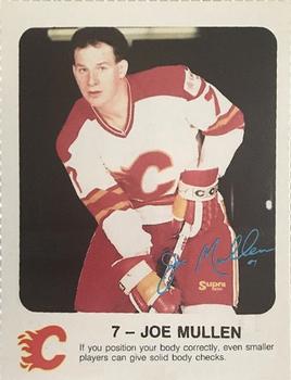 1986-87 Red Rooster Calgary Flames #NNO Joe Mullen Front