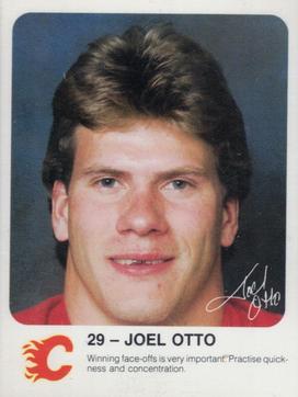 1985-86 Red Rooster Calgary Flames #NNO Joel Otto Front