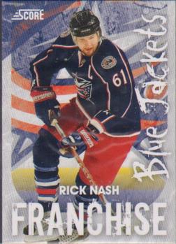 2010-11 Score - Franchise #9 Rick Nash Front