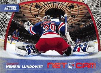 2010-11 Score - Net Cam #19 Henrik Lundqvist Front