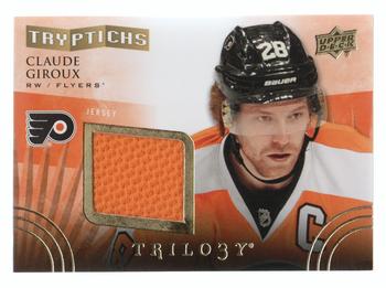 2014-15 Upper Deck Trilogy - Tryptichs #T-FLY2 Claude Giroux Front