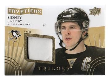 2014-15 Upper Deck Trilogy - Tryptichs #T-SC3 Sidney Crosby Front