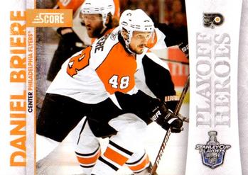 2010-11 Score - Playoff Heroes #12 Daniel Briere Front