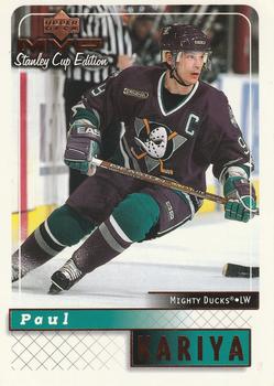 1999-00 Upper Deck MVP Stanley Cup Edition #2 Paul Kariya Front