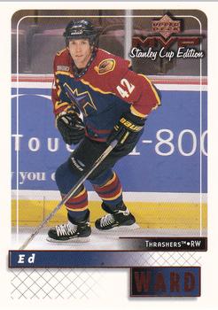 1999-00 Upper Deck MVP Stanley Cup Edition #9 Ed Ward Front