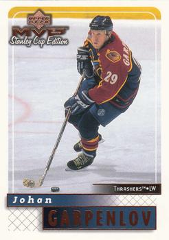 1999-00 Upper Deck MVP Stanley Cup Edition #14 Johan Garpenlov Front