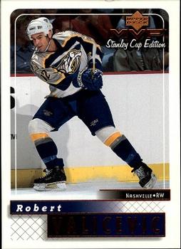 1999-00 Upper Deck MVP Stanley Cup Edition #99 Rob Valicevic Front