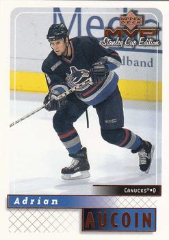 1999-00 Upper Deck MVP Stanley Cup Edition #184 Adrian Aucoin Front