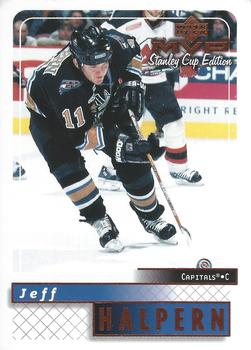 1999-00 Upper Deck MVP Stanley Cup Edition #191 Jeff Halpern Front