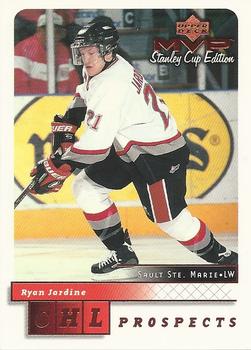 1999-00 Upper Deck MVP Stanley Cup Edition #198 Ryan Jardine Front