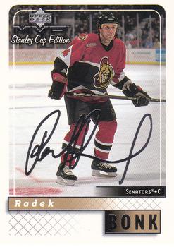 1999-00 Upper Deck MVP Stanley Cup Edition - Silver Script #125 Radek Bonk Front