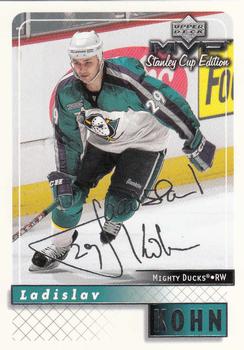 1999-00 Upper Deck MVP Stanley Cup Edition - Silver Script #7 Ladislav Kohn Front