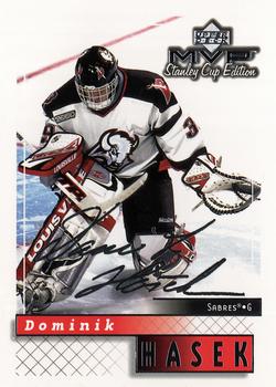 1999-00 Upper Deck MVP Stanley Cup Edition - Silver Script #22 Dominik Hasek Front
