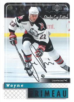 1999-00 Upper Deck MVP Stanley Cup Edition - Silver Script #28 Wayne Primeau Front