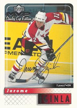 1999-00 Upper Deck MVP Stanley Cup Edition - Silver Script #33 Jarome Iginla Front