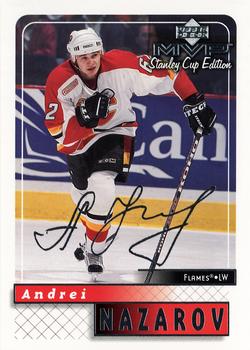 1999-00 Upper Deck MVP Stanley Cup Edition - Silver Script #34 Andrei Nazarov Front