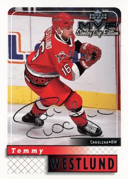 1999-00 Upper Deck MVP Stanley Cup Edition - Silver Script #42 Tommy Westlund Front