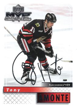 1999-00 Upper Deck MVP Stanley Cup Edition - Silver Script #43 Tony Amonte Front
