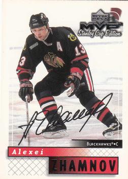 1999-00 Upper Deck MVP Stanley Cup Edition - Silver Script #46 Alexei Zhamnov Front