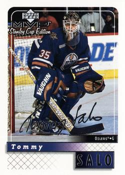 1999-00 Upper Deck MVP Stanley Cup Edition - Silver Script #71 Tommy Salo Front