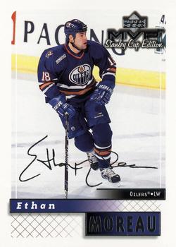 1999-00 Upper Deck MVP Stanley Cup Edition - Silver Script #76 Ethan Moreau Front