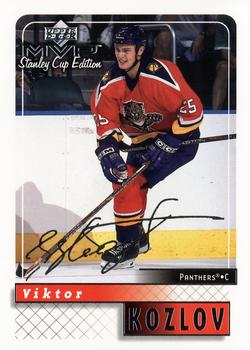 1999-00 Upper Deck MVP Stanley Cup Edition - Silver Script #78 Viktor Kozlov Front