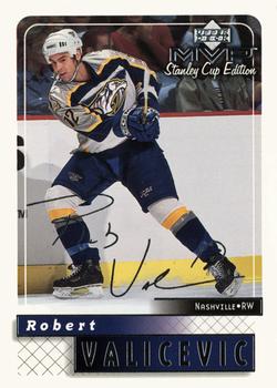 1999-00 Upper Deck MVP Stanley Cup Edition - Silver Script #99 Rob Valicevic Front