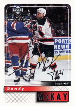 1999-00 Upper Deck MVP Stanley Cup Edition - Silver Script #109 Randy McKay Front
