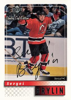1999-00 Upper Deck MVP Stanley Cup Edition - Silver Script #110 Sergei Brylin Front