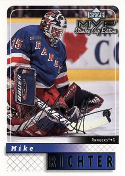 1999-00 Upper Deck MVP Stanley Cup Edition - Silver Script #118 Mike Richter Front